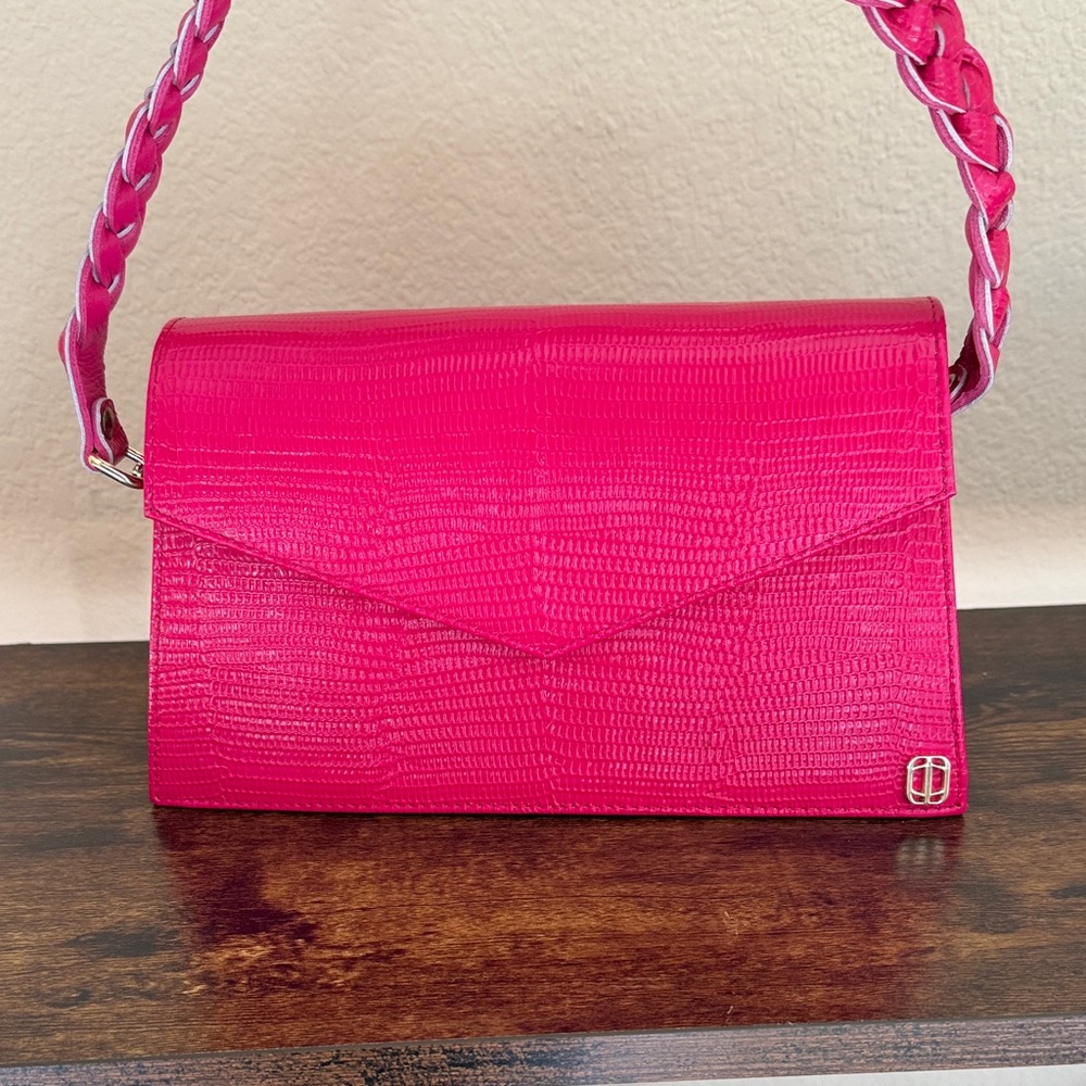 Anima Iris Fuchsia Croc Zaya Bag
